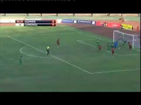 Farouk Miya Goal in Uganda 1-0 win over Comoros