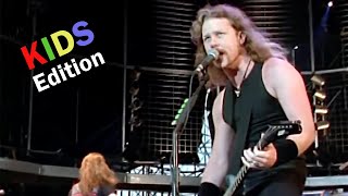 Cover art for enter sandman/kids edition