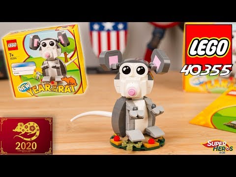 Vidéo LEGO Saisonnier 40355 : L'année du Rat
