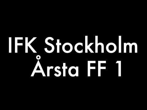 IFK Stockholm vs Årsta FF 1
