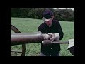 Loading and Firing the 12-pounder Napoleon Cannon