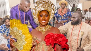 AMAZING AFRICAN TRADITIONAL WEDDING! | Black American & Itsekiri Nigerian