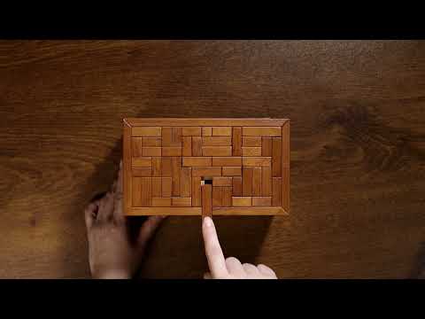 Funning 32 Steps Wooden Puzzle Box