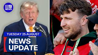 Trump ramps up economic attacks; Jai Arrow’s return amid MND battle | 9 News Australia