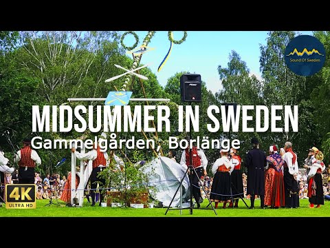 Midsummer in Sweden - Borlänge, Dalarna