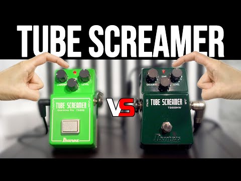 Which Tube Screamer Sounds Best? Ibanez Standard TS808 vs Hand-Wired TS808HW Comparison!