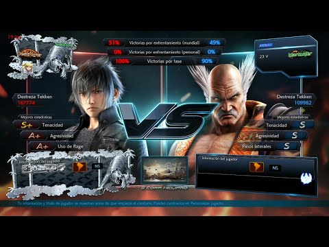 270_4 Noctis (Anakin x24) vs (ARDILES1) Heihachi Ryona - Tekken 7 Online sin Grafica