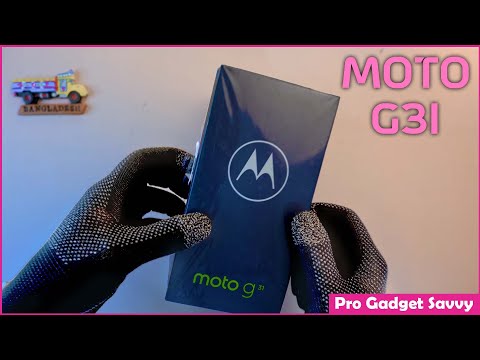 UNBOXING Motorola Moto G31 Smartphone | Best Smart Phone | Pro Gadget Savvy