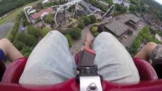 preview picture of video 'SCREAM Höchster GYRO DROP Tower !!! Heide Park Soltau Free Fall Tower'