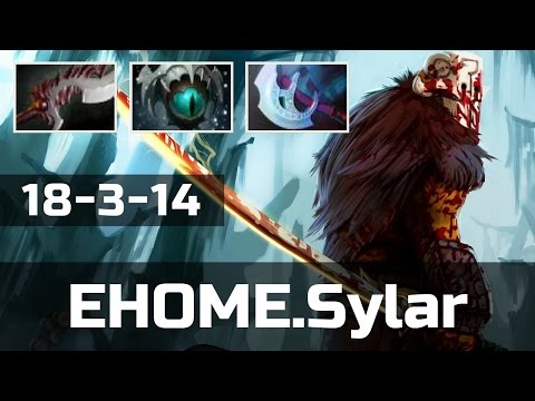 EHOME.Sylar • Juggernaut • 18-3 — Pro MMR Gameplay Dota 2