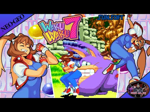 Waku Waku 7 - Arina Makihara Arcade Playthrough [Level 8 Difficulty] (Arcade) (Longplay)