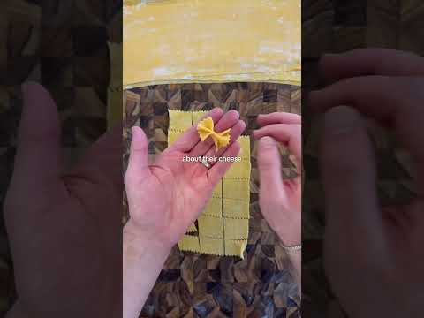 Pasta in a giant cheese wheel