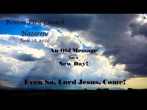 Sunday Morning Service 6/28/20