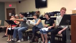 Into the woods rehearsal your fault