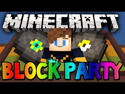 BLOCKPARTY OYNUYORUZ ! - (Minecraft - MiniGames) - Bu Kadar Kısa mı :(