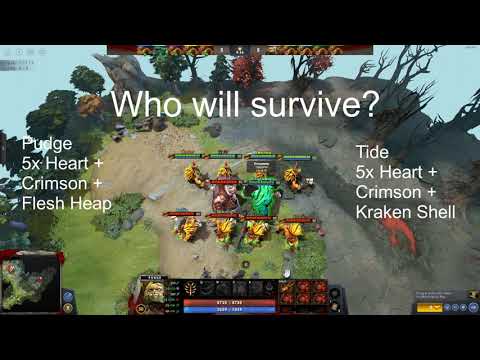 Who will survive the bristleback nuclear bomb // Dota 2 #dota2 #dota2clips