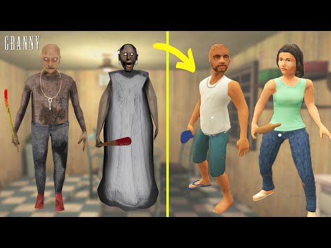 GENÇ GRANNY ve GRANDPA'YI BULDUK 😱 Evil Neighbor 2