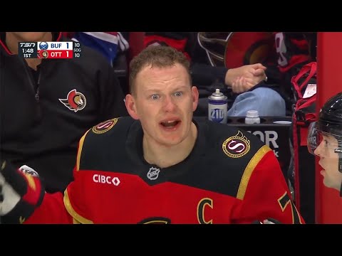 Brady Tkachuk Not Happy With Penalty Call