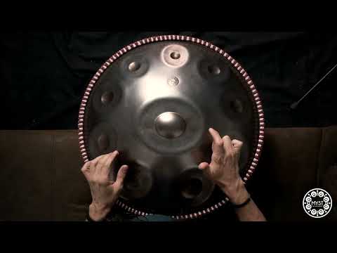 Myst Instruments Handpan - Kurd X - Ember Steel
