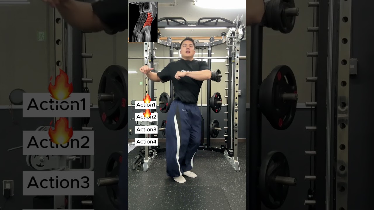 くびれに特化したトレーニングTraining specialized in constrictit #exercise #training