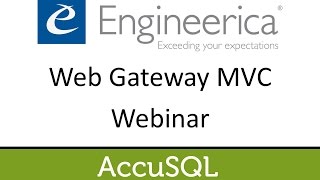 Web Gateway MVC Webinar