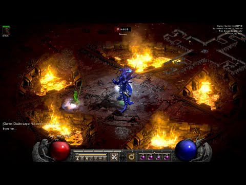 Diablo 2: Resurrected - Clean All of the Level 85 areas in the Game with Tesladin dual Dream, Enigma