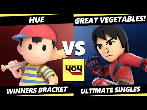 4o4 Weekly 16 - Hue (Ness) Vs. Great Vegetables! (Mii Brawler) Smash Ultimate - SSBU