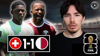 Switzerland On Fraud Watch, Qatar's Historic Draw | Switzerland 1 Qatar 1 Reaction