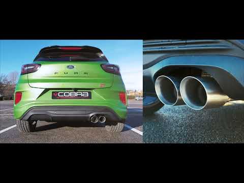 Ford Puma ST GPF-Back Valved Performance Exhaust Mods4U Car