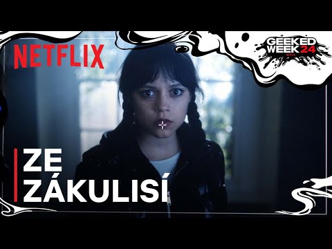 Wednesday: Druhá řada | První ukázka ze zákulisí | Netflix
