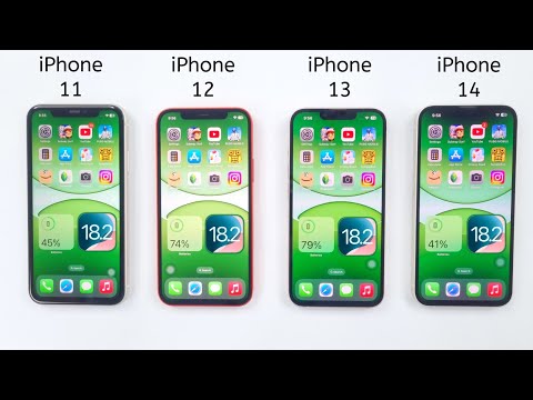 iPhone 11 vs 12 vs 13 vs 14 - iOS 18.2 ULTIMATE SPEED TEST!