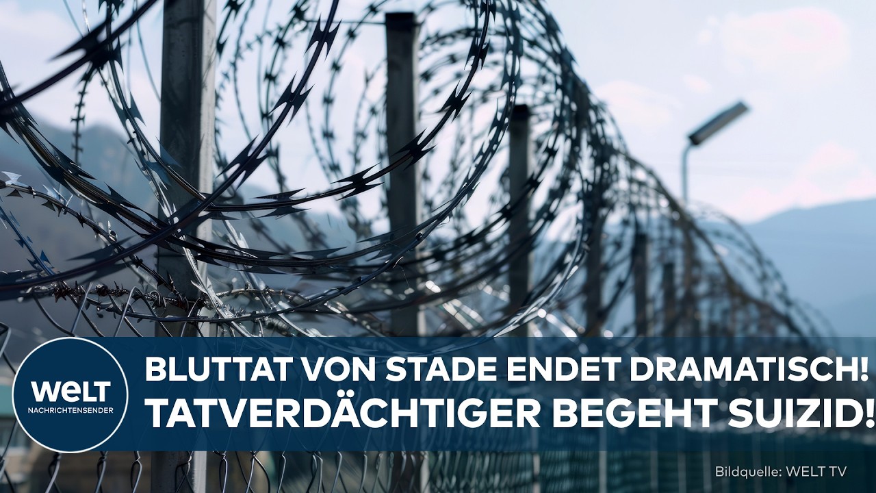 STADE: Sechsfach-Killer ist tot! Tatverdächtiger nimmt sich nach Bluttat im Gefängnis das Leben!