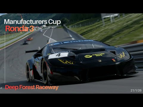 Manufacturers Cup - Ronda 3 | Deep Forest Raceway | GT7 PSVR2 | Mirinda FC