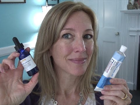 Retin-A and Vitamin C Serum ~ 3 Month Update ~ For Wrinkles, Mature Skin Video