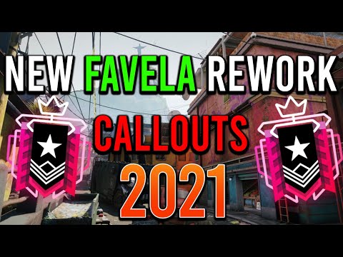How To Callout Like A GOAT On The New Favela Rework In 2021!IN UNDER 2 MINUTES -Rainbow Six Siege