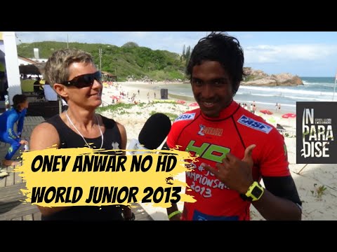 Oney Anwar no HD World Junior 2013 [Surf Entrevistas]