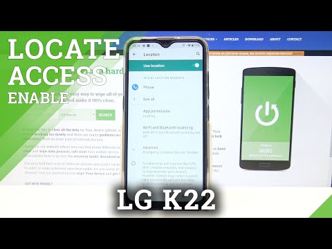 How to Turn Off Device Location on LG K22 – Disable Location