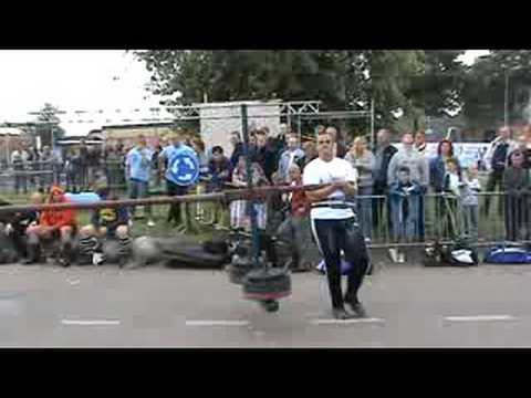Matthieu Conan's wheel @ sterkste man van de hoekse waard