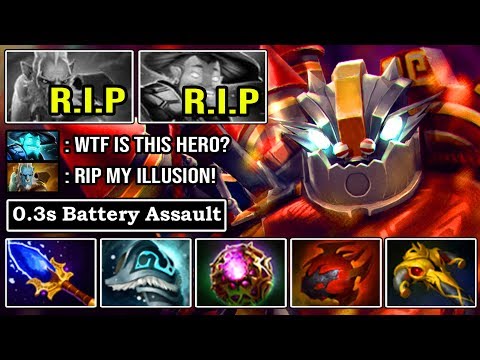 HOW TO 100% DELETE STORM MID Level 30 Clockwerk 1st Item Scepter Upgrade DotA 2