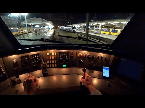 Train Driver's POV Utrecht - Zwolle VIRM 2018 ZO ONTSTAAT VERTRAGING: tak in bovenleiding