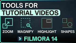 Highlight, Magnify, Circle & More in Filmora 14
