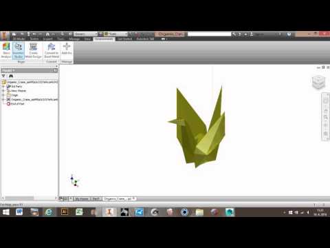 Convert .stl Mesh to Solid File in Autodesk Inventor