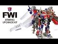 KL變形金剛玩具分享164 FWI 4M 飛翼升級套件 金屬色版 Fans Want It Jetwing Upgrade Ki