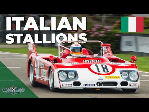 The most beautiful Italians cars of the 2025 Goodwood Revival
