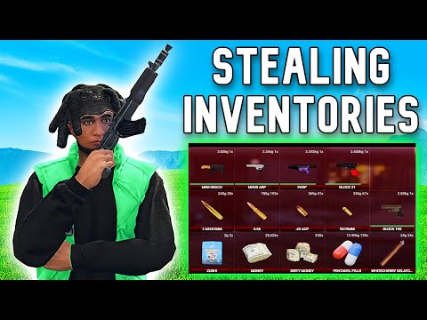 Stealing Inventories from ANGRY THUGS... GTA RP Trolling