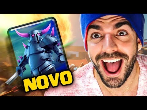 FINALMENTE MONTARAM UM DECK NOVO DE PEKKA NO CLASH ROYALE!