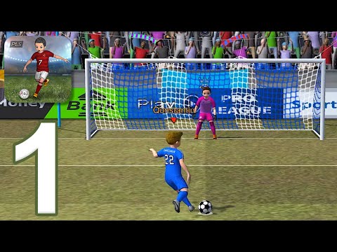Pro League Soccer - Gameplay Walkthrough Part 1 - Tutorial (iOS, Android)