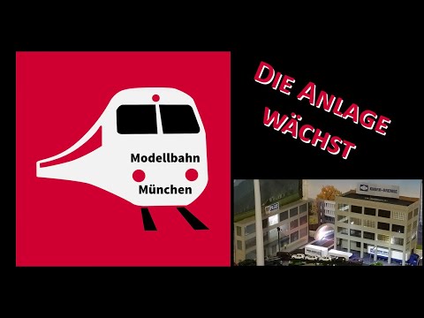 H0 Modelleisenbahn München - neue Abstellung, neue Häuser