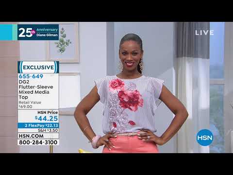 HSN | Diane Gilman Fashions 25th Anniversary 05.17.2019 - 06 PM