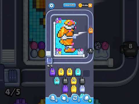 Pixel Flow Level 693 Walkthrough